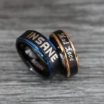 Suicide Squad Rings, Joker Rings, Joker Wedding Bands, Suicide Squad Jewelry, Joker Jewelry