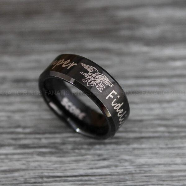IMG_0469 Marines Ring, Semper Fidelis Ring, Marines Wedding Band, Camo Rings, Army Rings, Military Ring, Military Jewelry