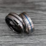 Silver Wedding Rings, Silver Wedding Bands, Silver Tungsten Rings, Couple Wedding Bands