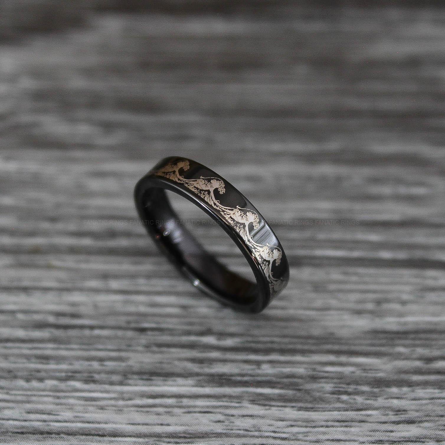 IMG_0492 Ocean Wave Ring, Wave Ring, Beach Jewelry, Beach Wedding Ring, Summer Wedding Ring - Image 1