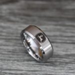 John Deere Ring, John Deere Wedding Ring, Deere Wedding Band, Farmer Jewelry