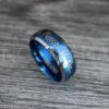 IMG_0509 Simply Meant To Be Ring, Blue Wedding Band, Blue Wedding Ring, Jack and Sally Ring, Jack and Sally Wedding Ring