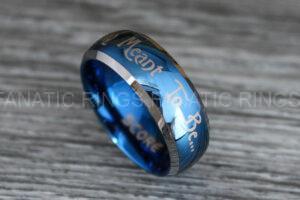 Simply Meant To Be Ring, Blue Wedding Band, Blue Wedding Ring, Jack and Sally Ring, Jack and Sally Wedding Ring