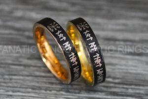 Til Valhalla Rings, Vikings Rings, Runes Rings, Nordic Rings, Norsemen Rings, Nordic Runes Rings