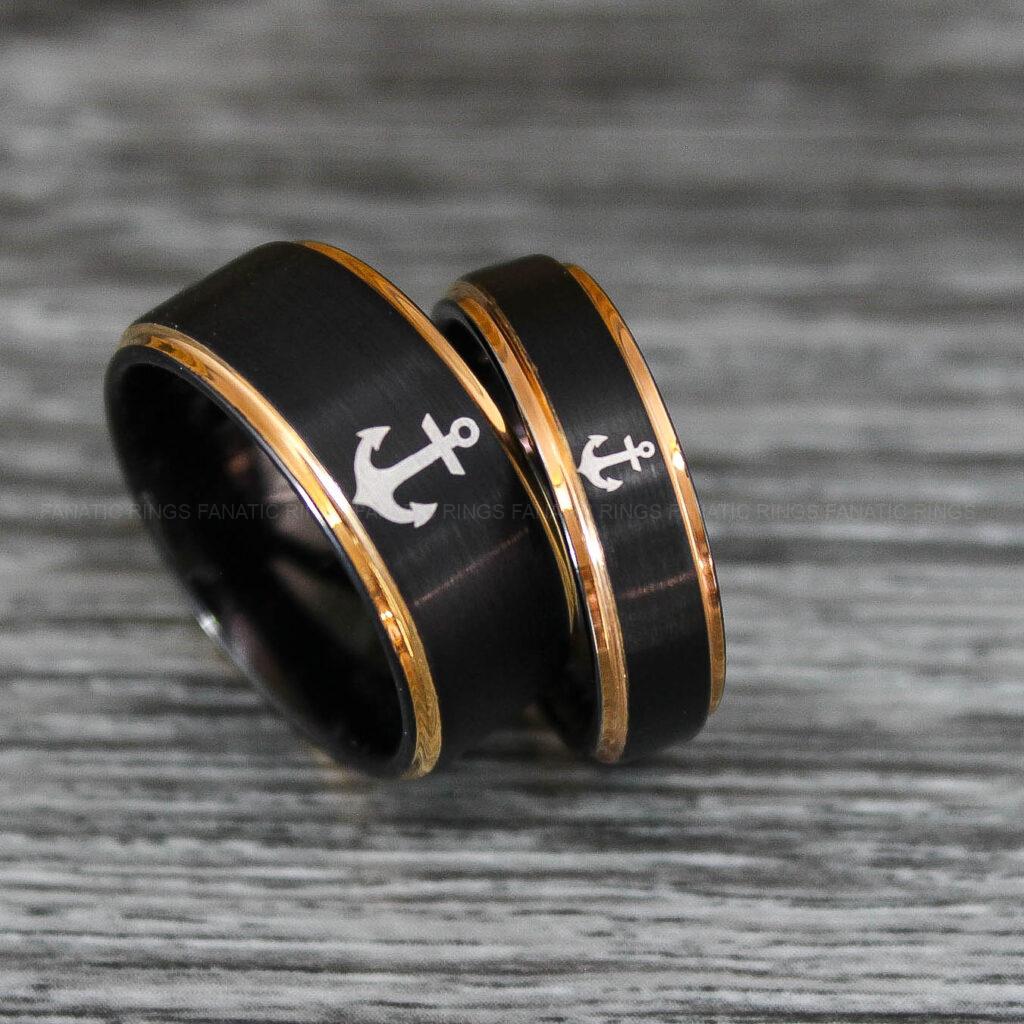 Nautical Rings, Couple Rings, Anchor Rings, Viking Rings, Norse Rings ...