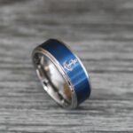 Nautical Ring, Anchor Ring, Viking Ring, Norse Ring, Anchor Wedding Band