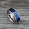 IMG_0527 Nautical Ring, Anchor Ring, Viking Ring, Norse Ring, Anchor Wedding Band