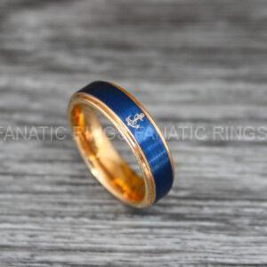IMG_0530 Nautical Ring, Anchor Ring, Viking Ring, Norse Ring, Anchor Wedding Band