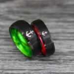 Nautical Rings, Anchor Rings, Viking Rings, Norse Rings, Anchor Wedding Bands