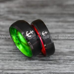 IMG_0532 Nautical Rings, Anchor Rings, Viking Rings, Norse Rings, Anchor Wedding Bands