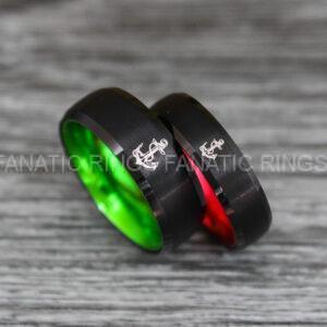 IMG_0534 Nautical Rings, Anchor Rings, Viking Rings, Norse Rings, Anchor Wedding Bands